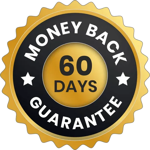 DentaVive 60-Day 100% Risk-Free Guarantee Seal