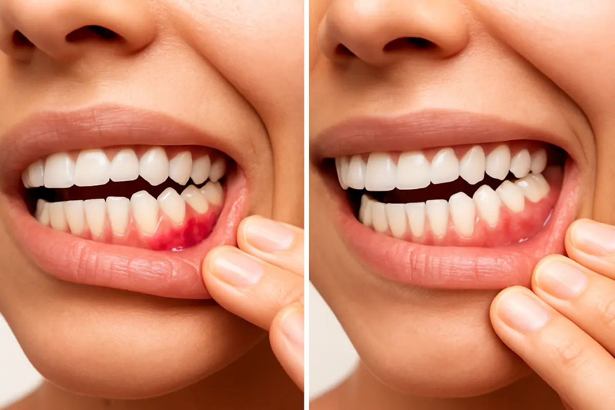 Diagram showing how DentaVive works